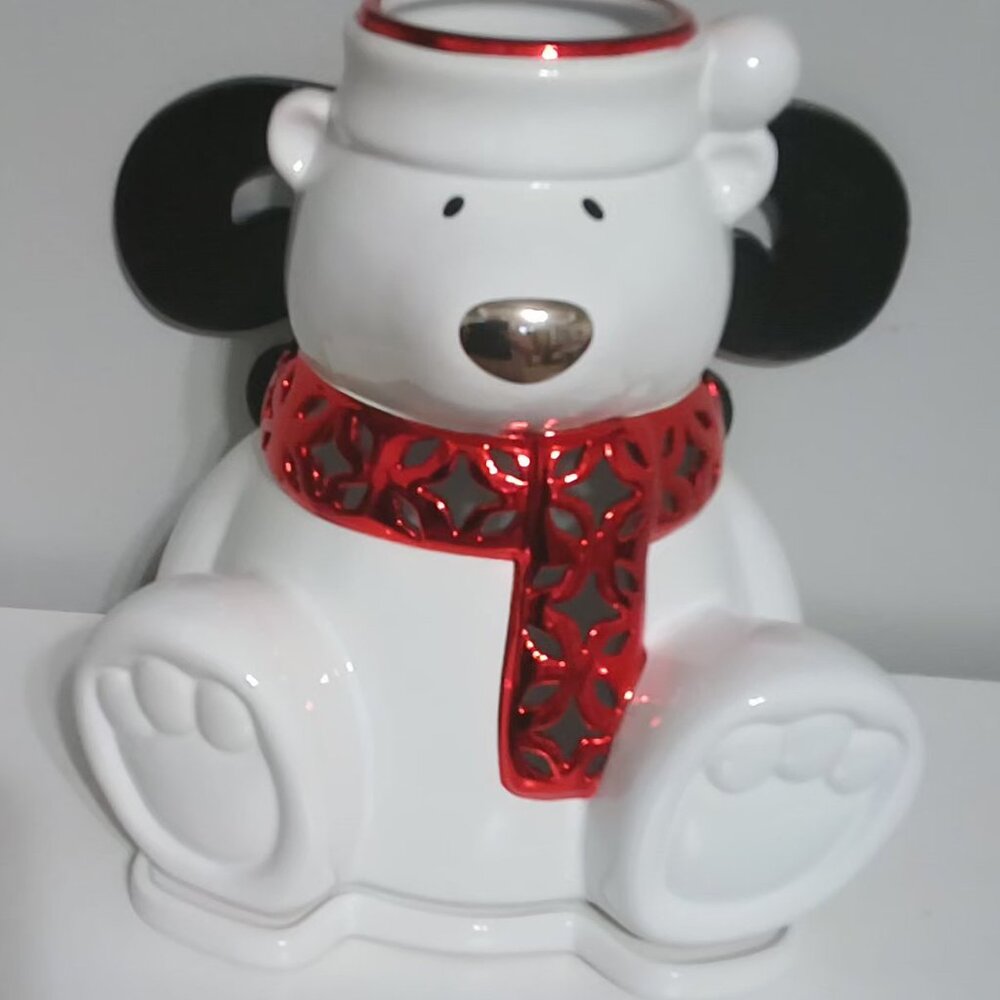 Bath and body works POLAR BEAR GLITTER  LUMINARY